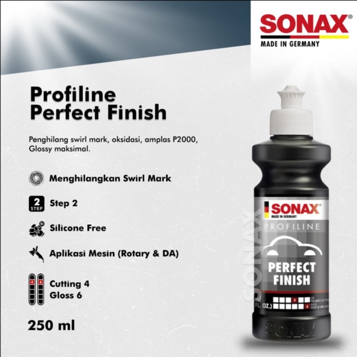  Sonax CutMax, Cut & Finish, Perfect Finish Kit : Automotive