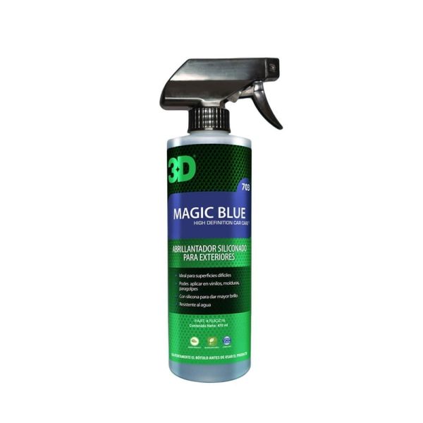 Magic Blue Ruber Magic Blue - dressing for tires, rubber, plastic, vinyl trim